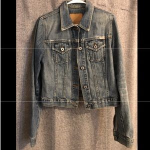 Guess Denim Jacket Size Large